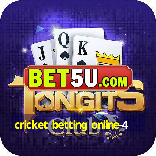 cricket betting online